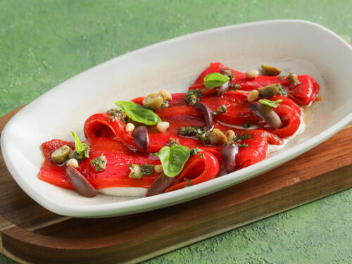 Карпаччо из маринованного перца